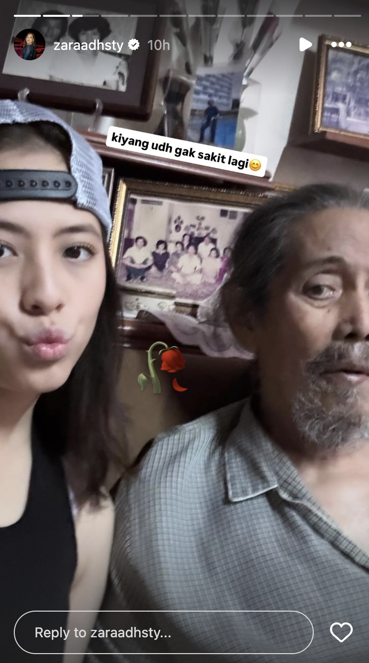 Zara Adhisty. (Instagram)